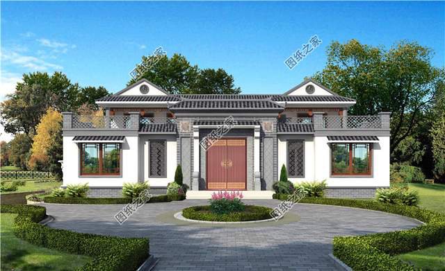 令人嘆為觀止的四合院別墅設(shè)計圖，帶給我們氣勢磅礴的感覺