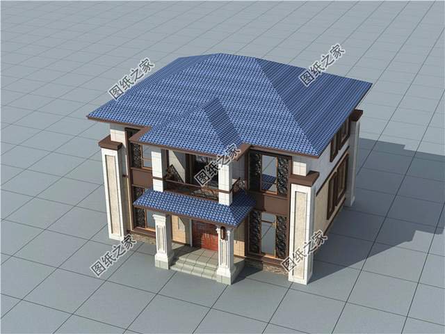 戶型方正經(jīng)濟(jì)又實(shí)惠的二層小別墅，幸福生活的小開始