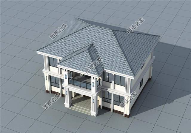 戶型方正經(jīng)濟(jì)又實(shí)惠的二層小別墅，幸福生活的小開始