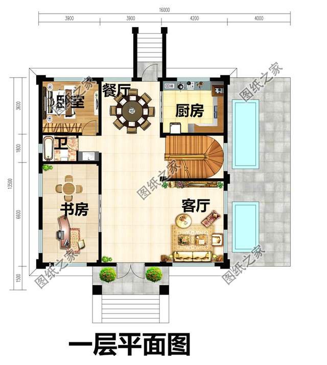 帶地下室的三層豪華小別墅，讓你有別樣的享受