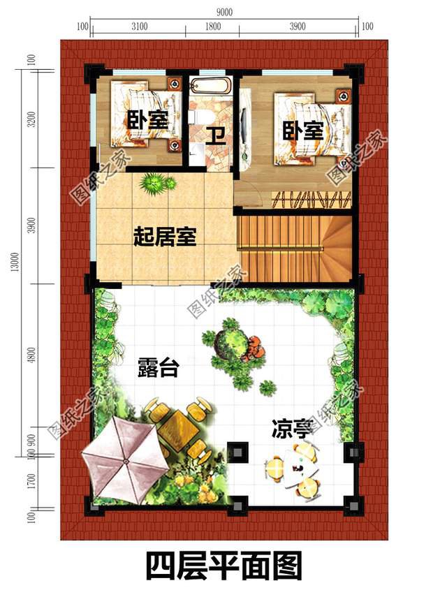 帶商鋪的農(nóng)村自建房設(shè)計圖紙，在家躺著就能掙錢