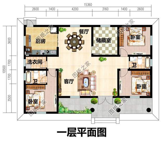 農(nóng)村中式仿古別墅設(shè)計(jì)圖紙，盡顯陶然雅舍，生活之美