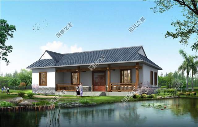 農(nóng)村中式仿古別墅設(shè)計(jì)圖紙，盡顯陶然雅舍，生活之美