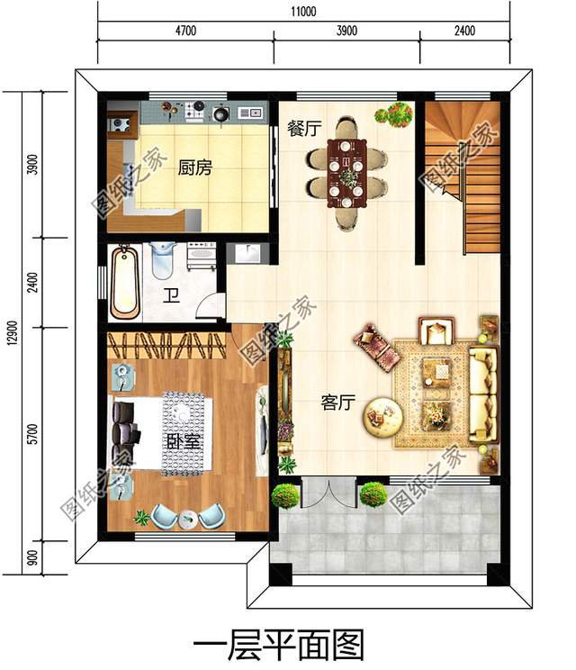 帶陽光房的二層別墅設(shè)計(jì)圖，讓我們領(lǐng)略四季春華秋實(shí)