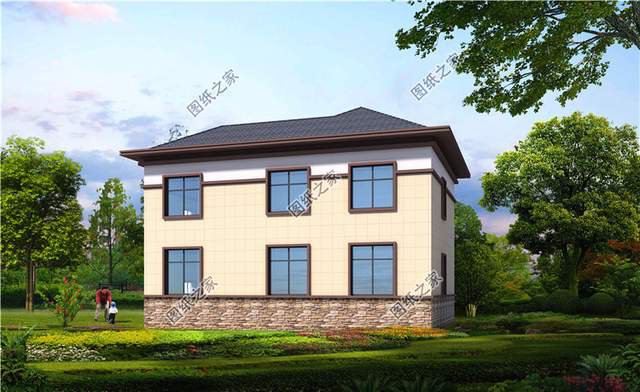 占地120平左右，帶露臺的超實(shí)用二層小洋房，濃濃的煙火氣