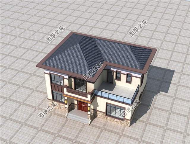 占地120平左右，帶露臺的超實(shí)用二層小洋房，濃濃的煙火氣