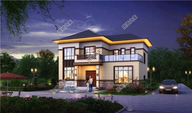 占地120平左右，帶露臺的超實(shí)用二層小洋房，濃濃的煙火氣