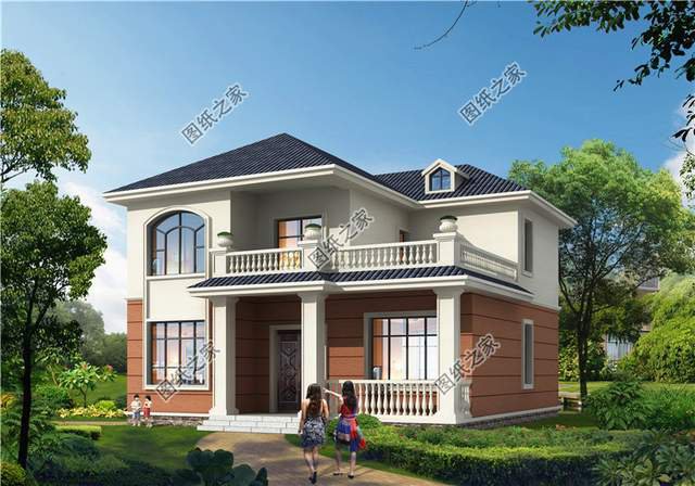 占地120平左右，帶露臺的超實(shí)用二層小洋房，濃濃的煙火氣