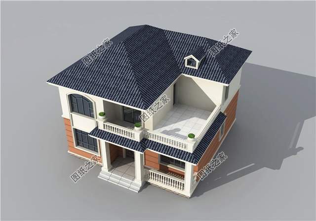 占地120平左右，帶露臺的超實(shí)用二層小洋房，濃濃的煙火氣