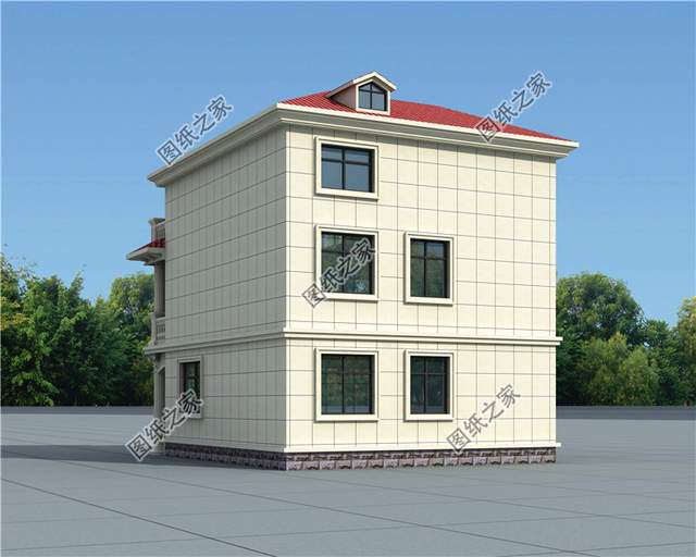 三層歐式風(fēng)格別墅，大氣羅馬柱，滿滿的入室儀式感