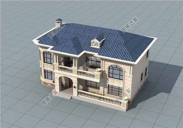 造價(jià)25萬左右的田園二層小別墅，深受人們喜愛