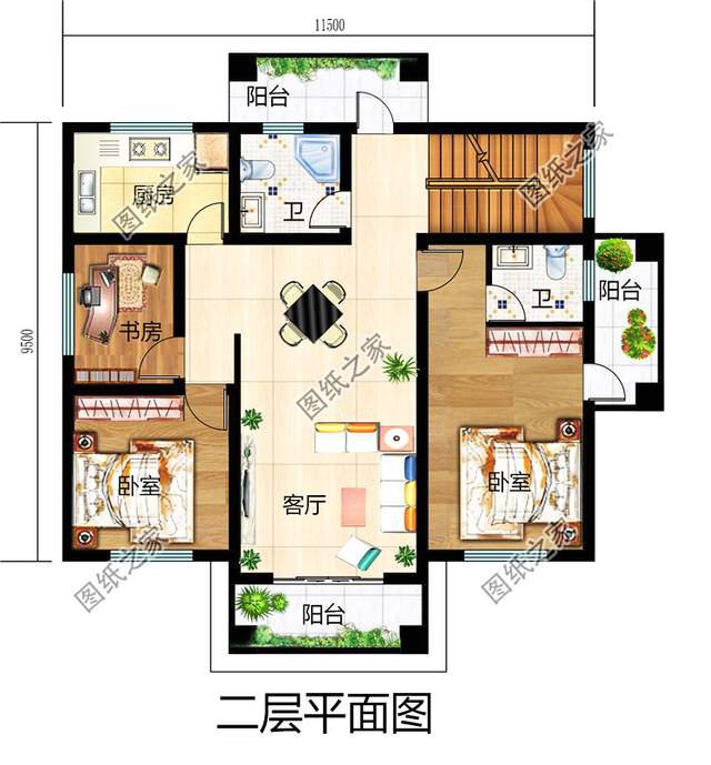 造價(jià)25萬左右的田園二層小別墅，深受人們喜愛