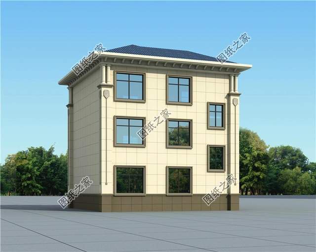 30萬就能建起的三層小別墅豪華大氣，說出來別不信