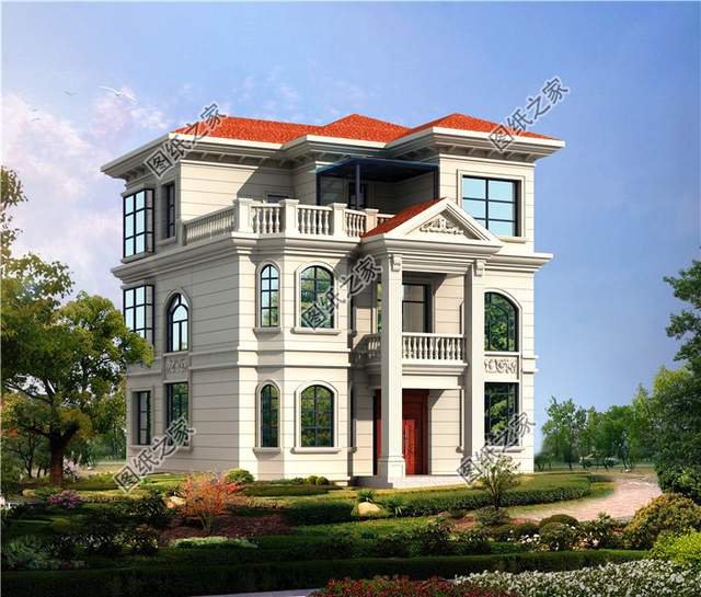 農(nóng)村二層半自建房設(shè)計(jì)圖，在大而不俗的露臺(tái)上看日出日落