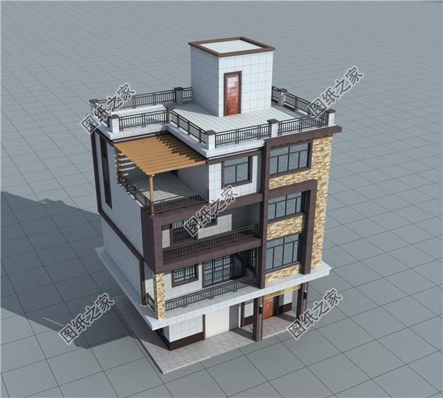 四層別墅設(shè)計(jì)，再也不用擔(dān)心空間不夠啦