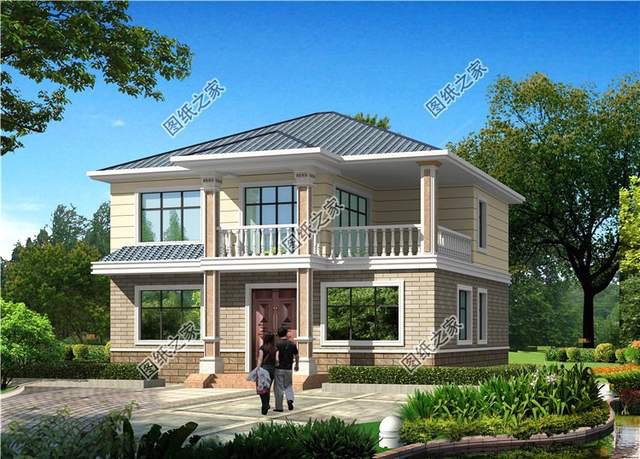 最適合農(nóng)村建房的三套簡單二層小別墅，打造一個舒適溫暖的家