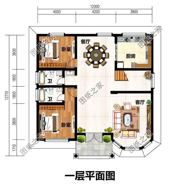 最適合農(nóng)村建房的三套簡單二層小別墅，打造一個舒適溫暖的家