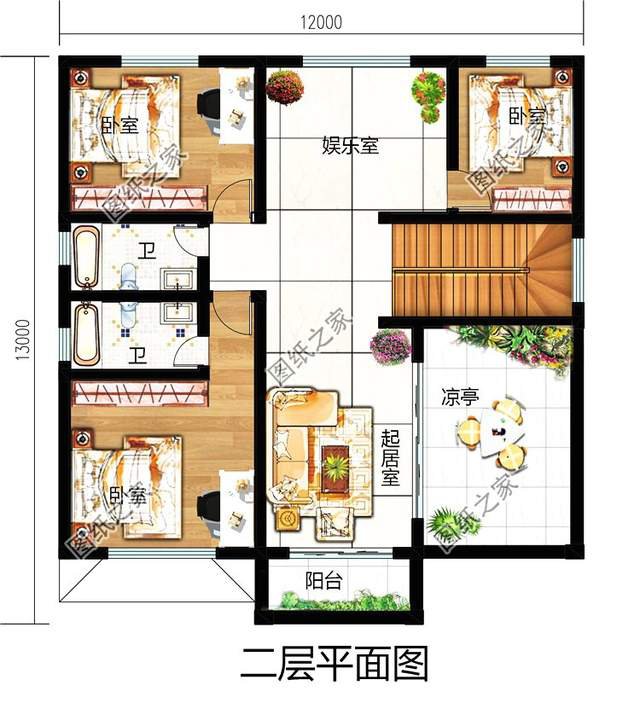 最適合農(nóng)村建房的三套簡單二層小別墅，打造一個舒適溫暖的家