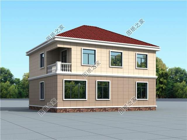 最適合農(nóng)村建房的三套簡單二層小別墅，打造一個舒適溫暖的家