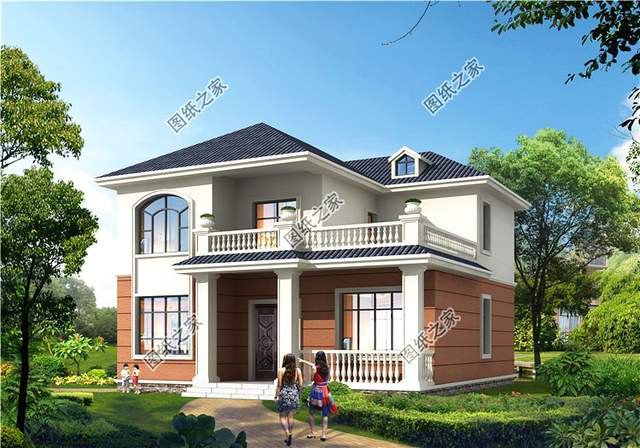 最適合農(nóng)村建房的三套簡單二層小別墅，打造一個舒適溫暖的家