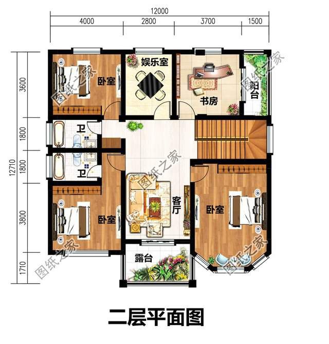 最適合農(nóng)村建房的三套簡單二層小別墅，打造一個舒適溫暖的家
