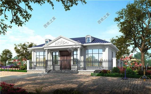 帶院子的一層農(nóng)村自建房，一方天地，構(gòu)建完美生活