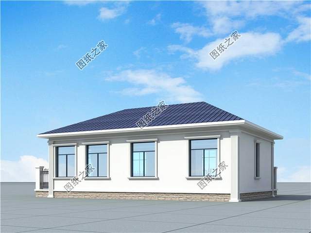 帶院子的一層農(nóng)村自建房，一方天地，構(gòu)建完美生活