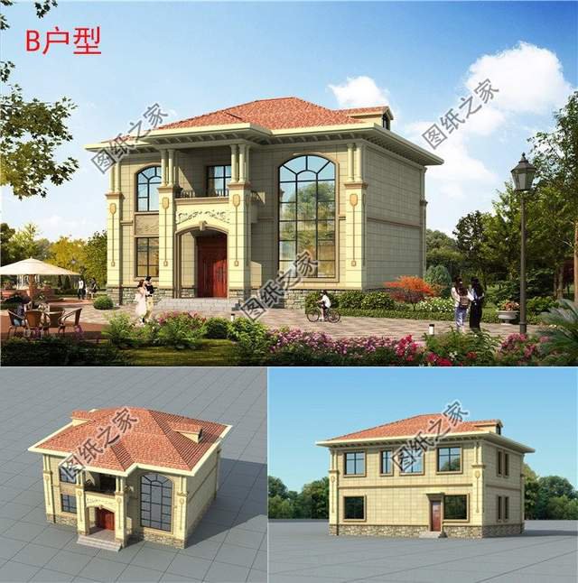 歐式二層別墅，奢華的幸福感，外觀華貴但經(jīng)濟(jì)的選擇