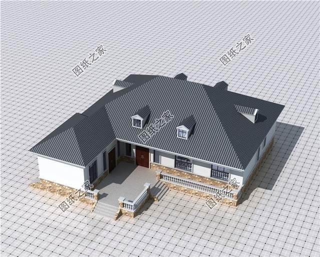 L型農(nóng)村別墅設(shè)計(jì)圖，實(shí)用舒適還美觀全安排到位了