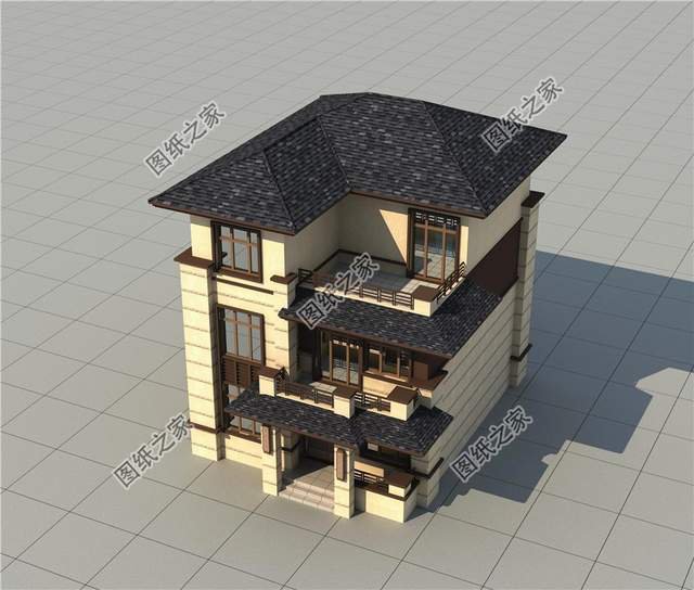 回村蓋房，要蓋就蓋經(jīng)濟型三層別墅，別提有多舒適
