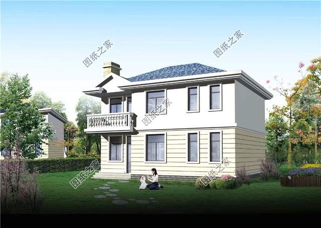 非常適合農(nóng)村自建的二層別墅設(shè)計圖紙，簡約美觀，讓人心動不已