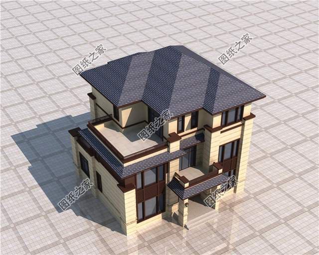 農(nóng)村三層獨(dú)棟別墅設(shè)計(jì)圖紙，看到第一款我就忍不住贊嘆了