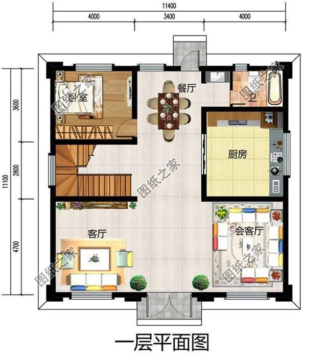 農(nóng)村三層獨(dú)棟別墅設(shè)計(jì)圖紙，看到第一款我就忍不住贊嘆了