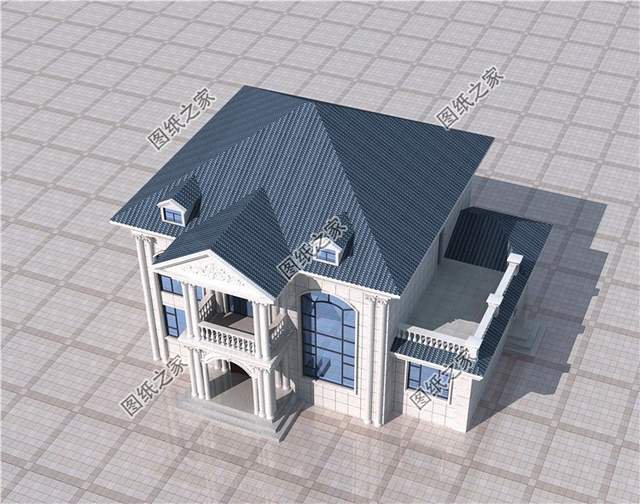 農(nóng)村二層小洋房怎么建，復(fù)式挑空設(shè)計造型保證高端大氣上檔次