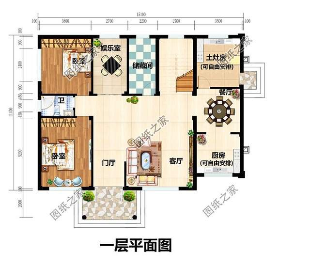 農(nóng)村二層小洋房怎么建，復(fù)式挑空設(shè)計造型保證高端大氣上檔次