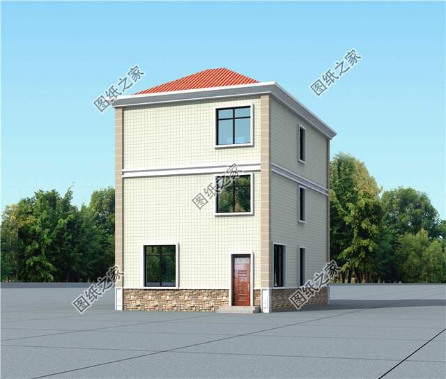 占地100平的三層鄉(xiāng)村小別墅，秀出你的別樣氣質(zhì)