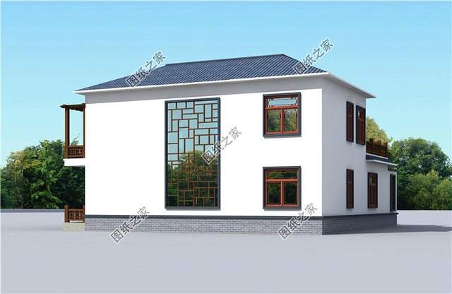 在農(nóng)村有一棟這樣的中式二層四合院，你就是人生的贏家