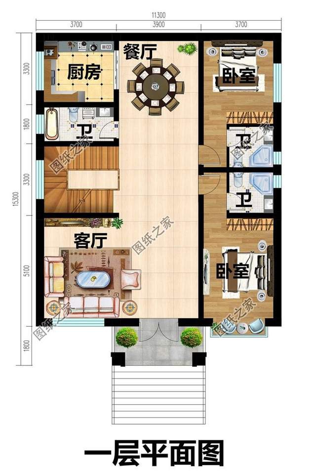 帶地下室的多功能二層農(nóng)村自建房，隔熱防潮滿足大家的好多需求