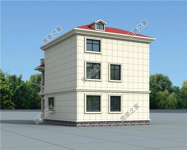 農(nóng)村三層別墅全套設(shè)計(jì)圖20萬左右，簡直就是藏不住的好戶型