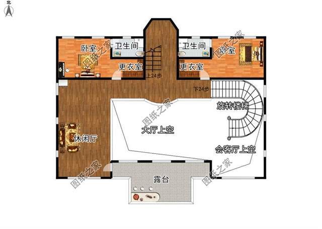 漂亮的房子百里挑一四層歐式別墅效果圖，滿足你對奢華的概念
