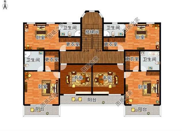 漂亮的房子百里挑一四層歐式別墅效果圖，滿足你對奢華的概念