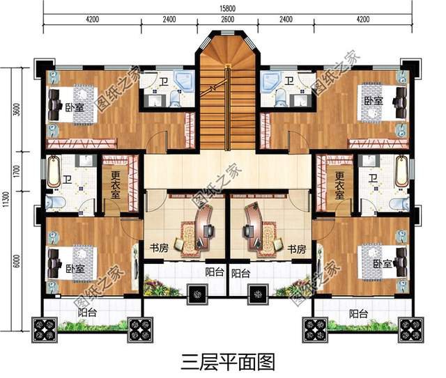 漂亮的房子百里挑一四層歐式別墅效果圖，滿足你對奢華的概念