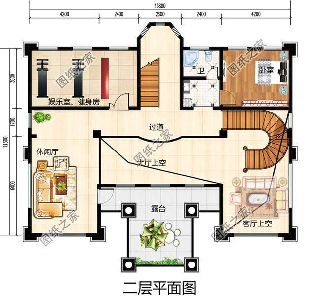 漂亮的房子百里挑一四層歐式別墅效果圖，滿足你對奢華的概念
