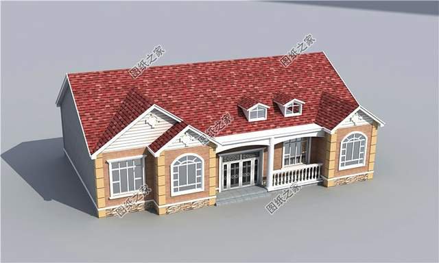 農(nóng)村五間一層房屋設(shè)計(jì)圖，室內(nèi)布局安排得妥妥的，真是不錯(cuò)