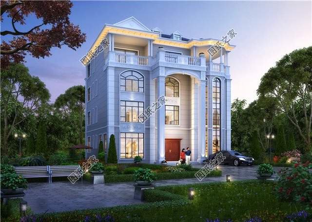 帶陽臺(tái)四層別墅，喝茶晾曬兩不誤，生活樂無窮