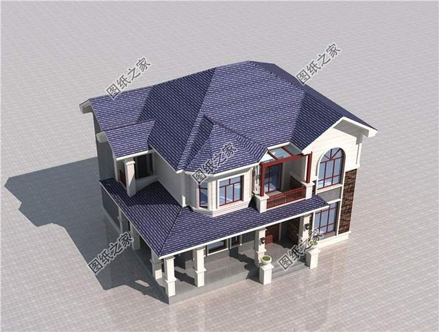 超級美膩的二層房屋設(shè)計圖，美貌與智慧共存的農(nóng)村自建房