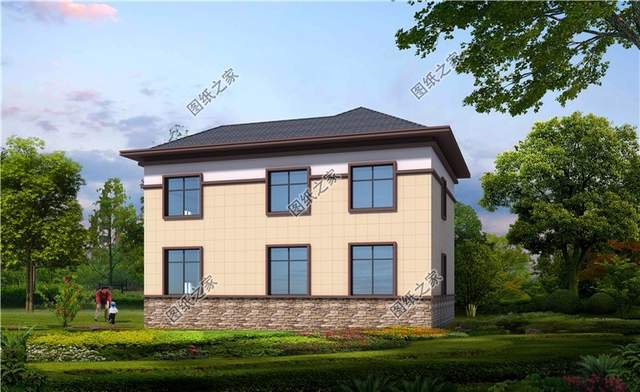 超級美膩的二層房屋設(shè)計圖，美貌與智慧共存的農(nóng)村自建房