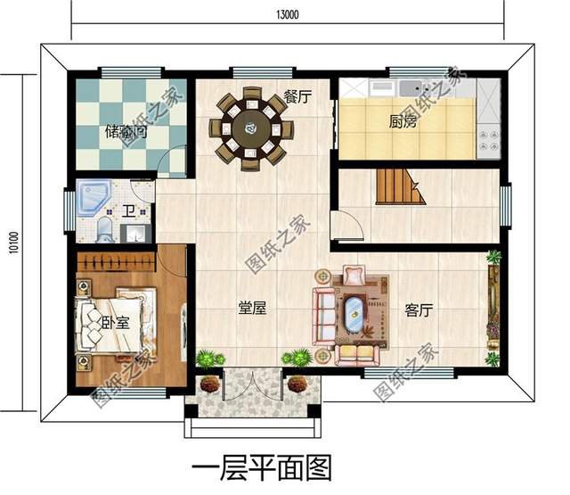 超級美膩的二層房屋設(shè)計圖，美貌與智慧共存的農(nóng)村自建房