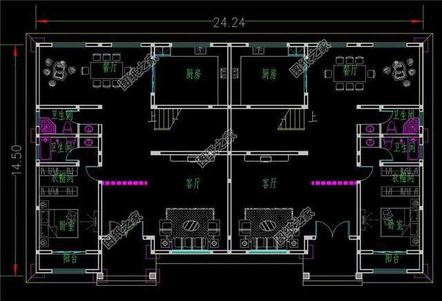 新中式雙拼別墅，傳統(tǒng)中帶著潮流的外形，兄弟姐妹的好選擇
