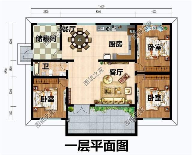 中式一層別墅，悠閑的靜謐生活，優(yōu)雅自持的選擇